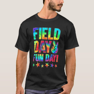 Tie Dye I'm Just Here For Field Day 2022 Teacher S T-Shirt