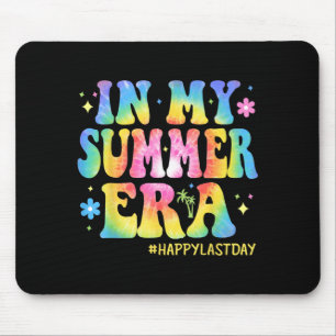 Tie Dye In Summer Era Last Day of School Teacher Mouse Pad