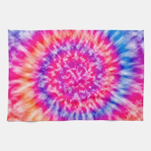 Tie Dye Kitchen Towel (Horizontal)