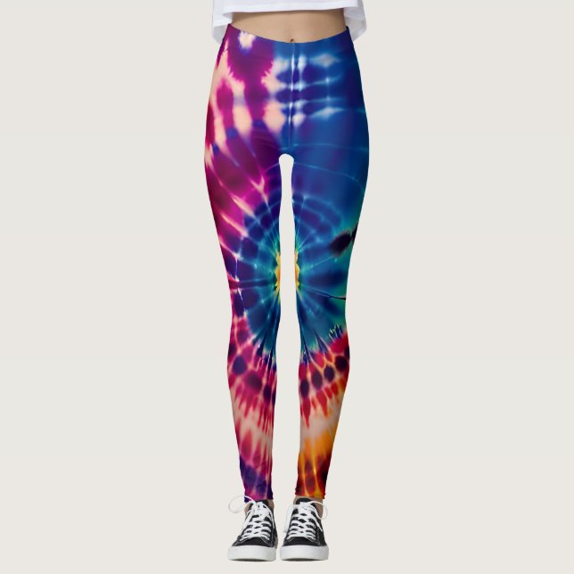 Tie Dye Leggings (Front)