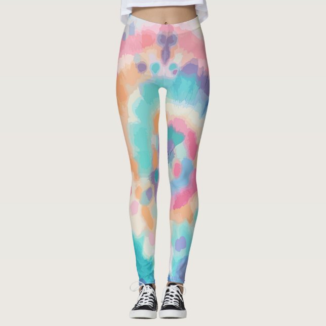 Tie dye  leggings (Front)