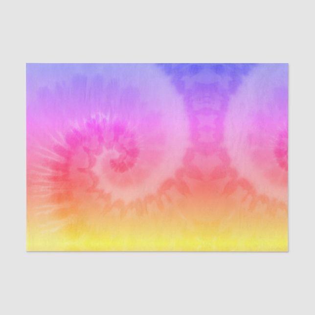 Tie Dye Look Tissue Paper HAMbyWG (Front)