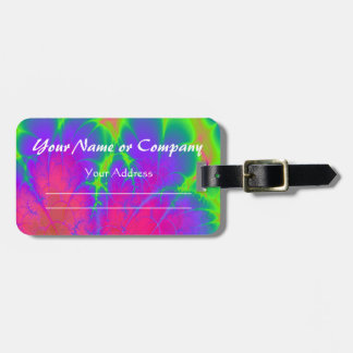Tie Dye Luggage Tag