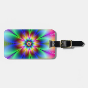 Tie Dye Luggage Tag