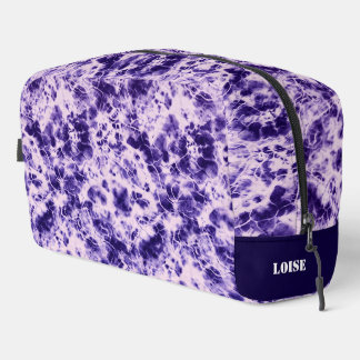 Tie-Dye Marble Custom Toiletry Bag