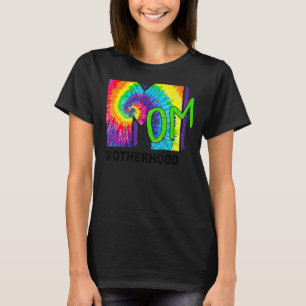 Tie Dye Mom Motherhood Happy Mother's Day Family M T-Shirt