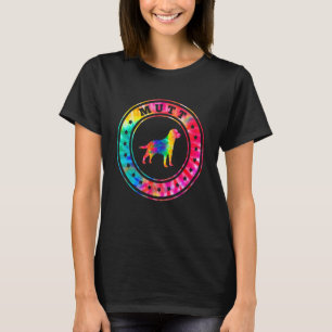 Tie Dye Mutt Dog Mom Dad Pet T-Shirt