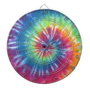 Tie Dye One Dartboard