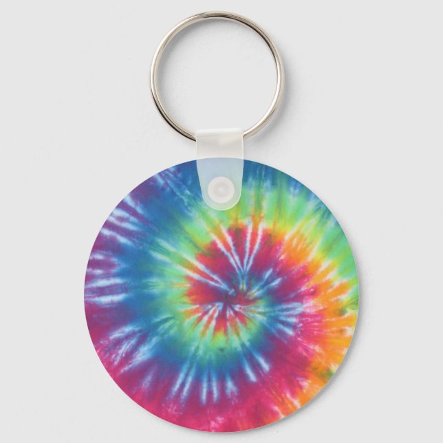 Tie Dye One Keychain (Front)