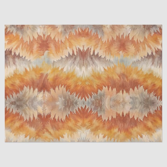 Tie Dye Organic Art Tissue Paper (Front)