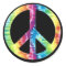 Tie Dye Peace Sign sticker
