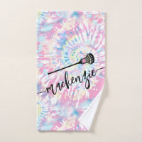 Tie Dye Personalized Name Lacrosse