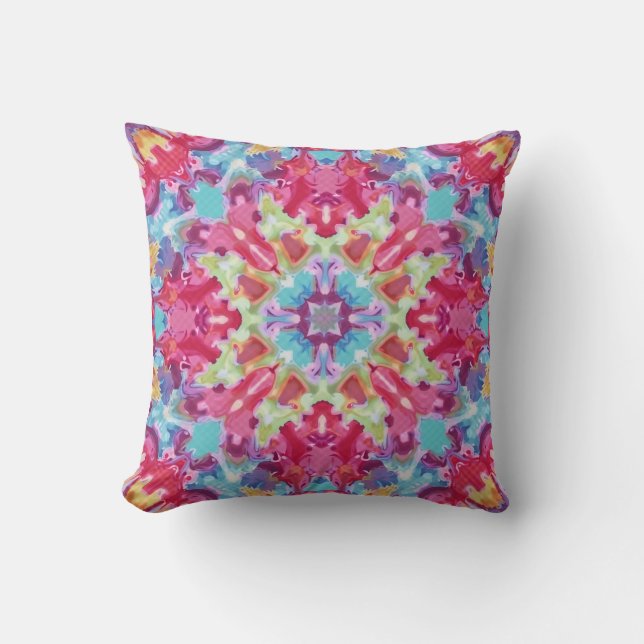 Tie-Dye pillow cushion (Front)