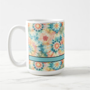 Tie Dye Print Coffee Mug
