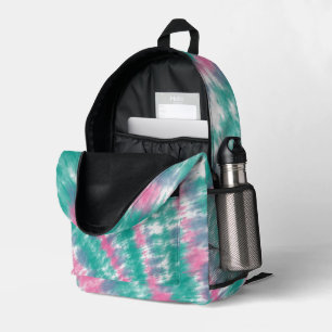Tie Dye Printed Backpack