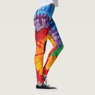 Tie Dye Psychedelic Pattern  Leggings