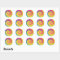 Tie Dye Round Stickers