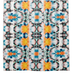 Tie Dye Seamless Pattern. Ethnic Abstract. Psyched
