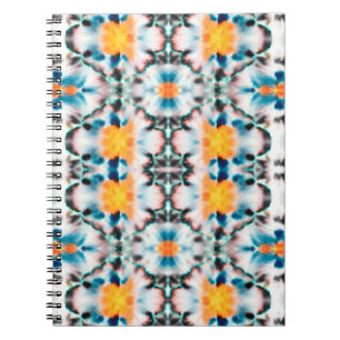 Tie Dye Seamless Pattern. Ethnic Abstract. Psyched Notebook