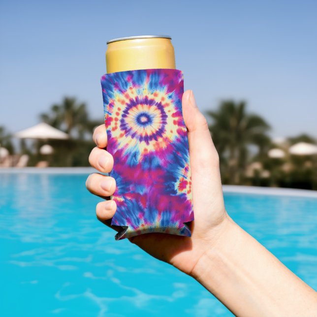 Tie-Dye Seltzer Can Cooler (In Situ Pool)