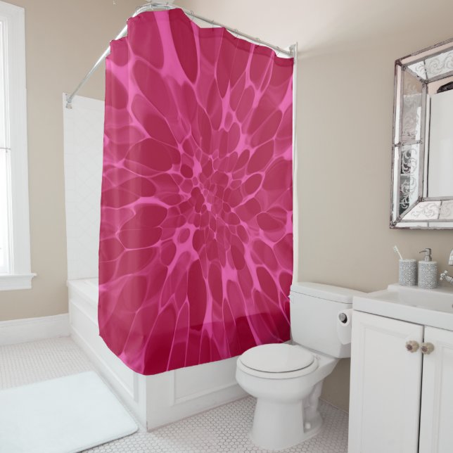 tie dye shades of pink  (In Situ)