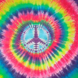 Tie Dye Skateboard Swirl
