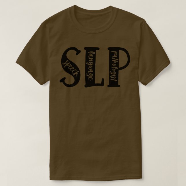 Tie Dye SLPSpeech Language Pathologist Speech Ther T-Shirt (Design Front)