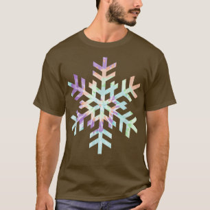 Tie Dye Snowflake Winter Christmas918 T-Shirt