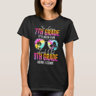 Tie Dye So Long 7th Grade 8th Grade Here I Come Te T-Shirt