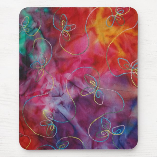 Tie-Dye Stitching Mousepad (Front)