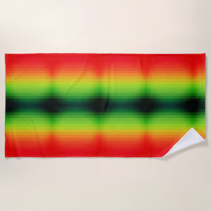 Tie Dye Style Beach Towel