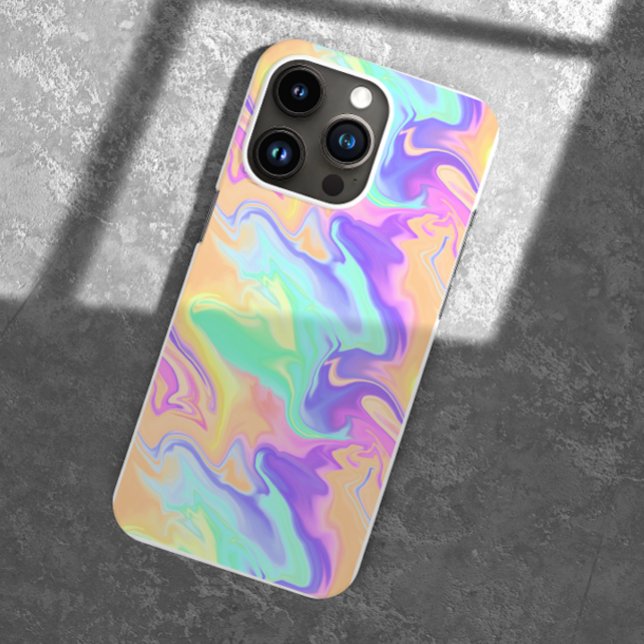 Tie Dye Swirl Pastel Groovy Case-Mate iPhone Case (Creator Uploaded)