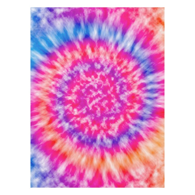Tie Dye Tablecloth (Front)