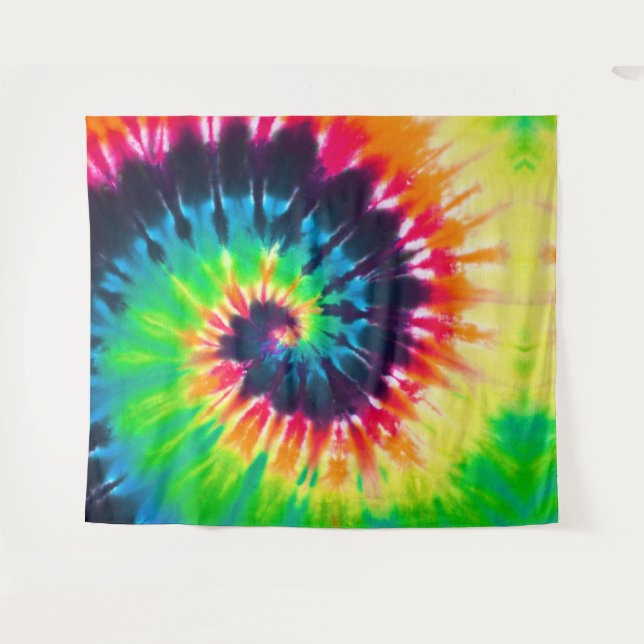 Tie Dye Tapestry (Front (Horizontal))
