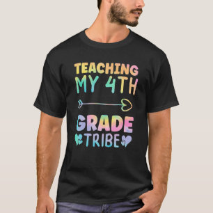 Tie Dye Teacher Testing Day Teaching My 4th Grade T-Shirt