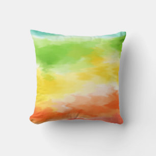 Tie Dye Throw Pillow