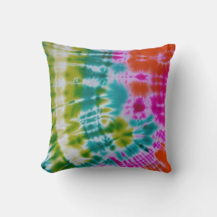Tie Dye Throw Pillow
