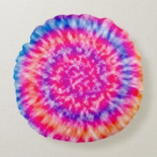 Tie Dye Throw Pillow
