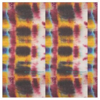 Tie-Dye Tiger's Tail fabric