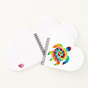Tie Dye Turtle     Notebook