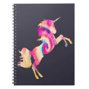 Tie Dye Unicorn Notebook