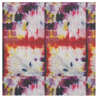 Tie=Dye Visible Pollutants fabric