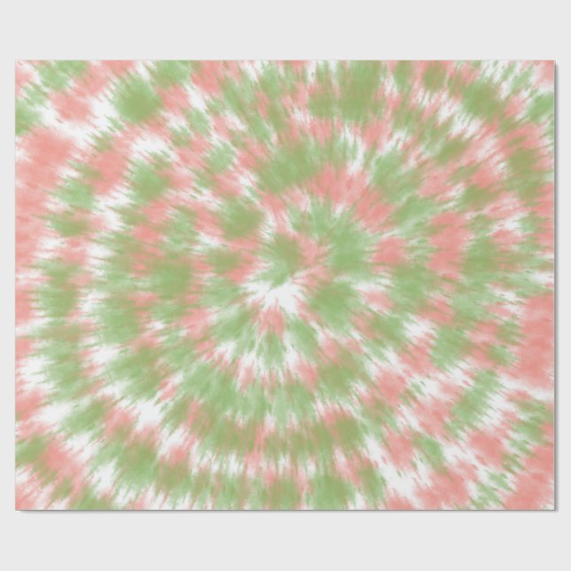 Tie Dye Wrapping Paper (Flat)