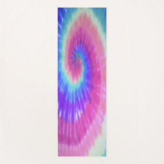 Tie-dye Yoga Mat Rainbow Spiral