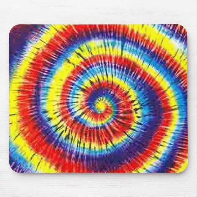 Tie-Dyed Mouse Pad (Front)