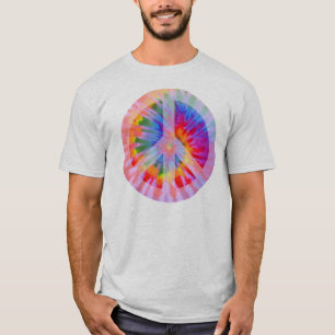 Tie Dyed Peace Sign Shirt