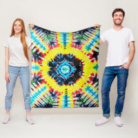 Tie-dyed Vibrant Rainbow Colours Personalized