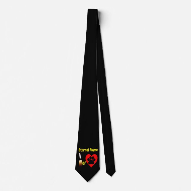 Tie Eternal Flame Of Love Wish Paws (Front)