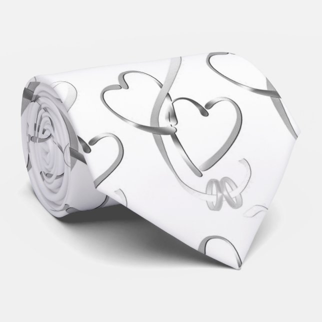 **TIE** FOR ***GROOM ON WEDDING DAY" TIE (Rolled)