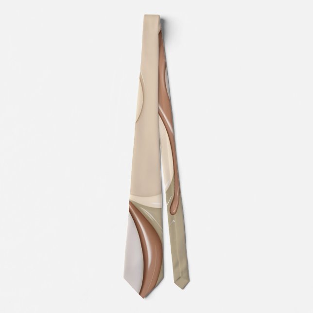 Tie in stylish abstract graphic (Front)